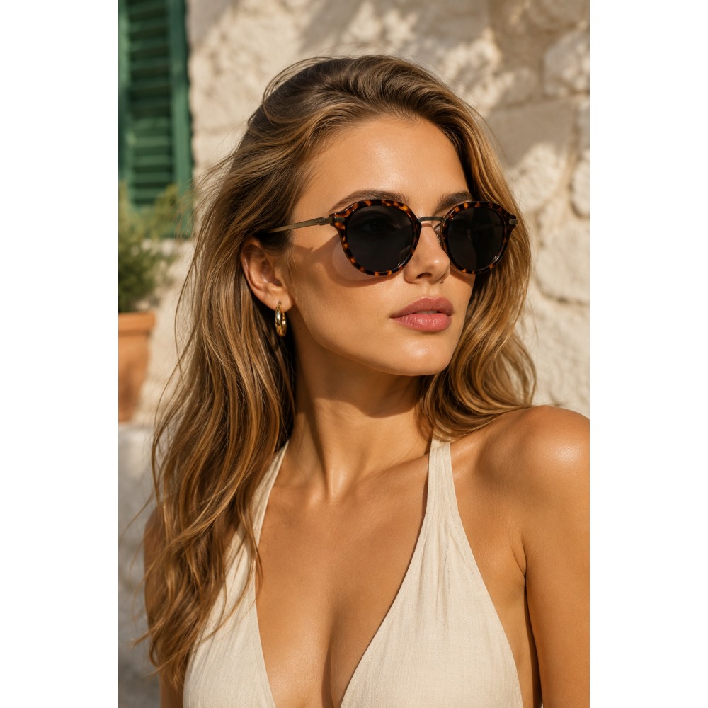 Bumble Unisex Oval Güneş Gözlüğü